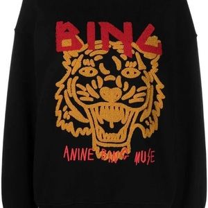 Anine Bing Tiger chenille sweatshirt